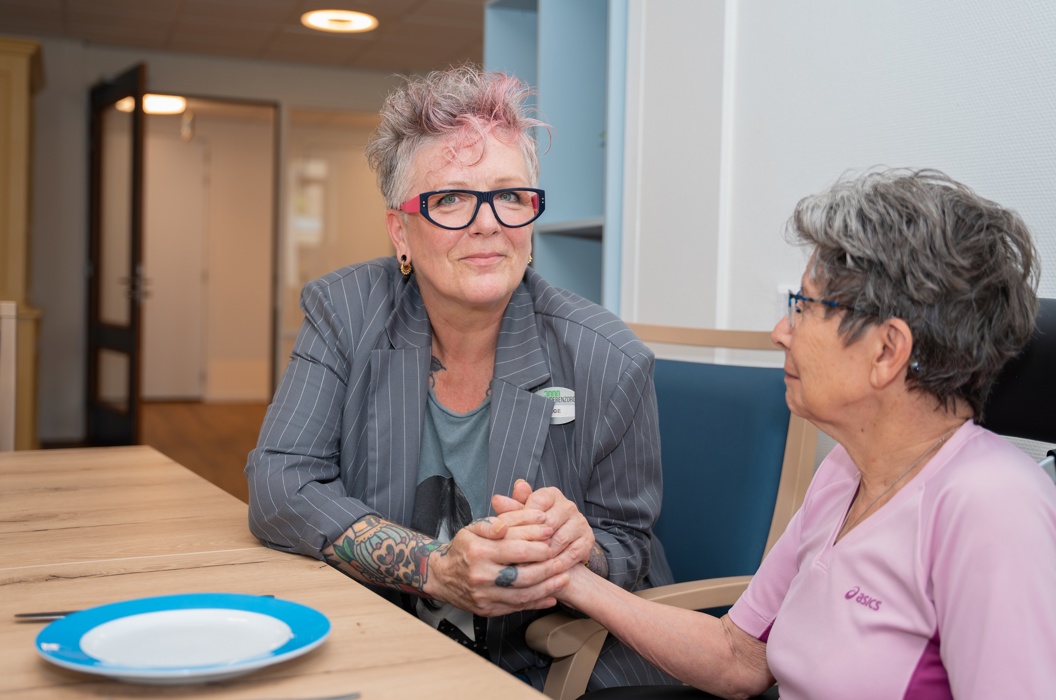 Inge is welzijnsmedewerker bij Anna Ouderenzorg