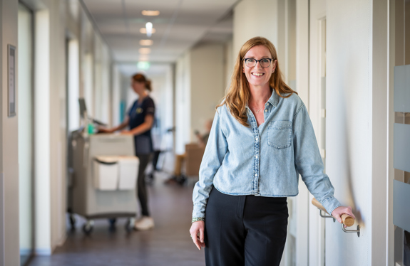 Marieke is teammanager van het centrum voor herstel en revalidatie bij Anna Ouderenzorg