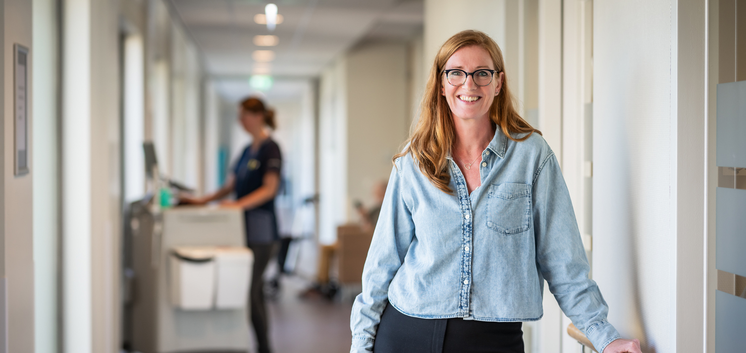 Marieke is teammanager van het centrum voor herstel en revalidatie bij Anna Ouderenzorg